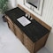 James Martin Vanities Bristol 60" Single Vanity, Saddle Brown, w/ 3 CM Phantome Eclos Top 157-V60S-SBR-3PHT - alternate 3