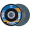 Pferd PFERD Flap Disc, 4-1/2inx7/8, Z PSF EXTRA STEELOX, 80 Grit, T27, Flat, Zirconia, 5PK 60461P - alternate 1