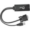 Siig PORTABLE VGA & USB AUDIO TO HDMI CONVERTER CONVERTS VGA OUTPUT TO HDMI CE-VG0U11-S1 - alternate 1