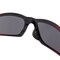 Crossfire Safety Glasses, Silver Mirror Lens, Shiny Black/Pearl Red Frame, Full-Frame, 1 PR 23233 - alternate 4