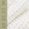 Arkwright Home Aston & Arden CottonTail Faux Fur Throw 50x70 Ivory - 1 Blanket P-TH-FF-5070-IV - alternate 5