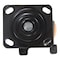Vestil Polyurethane Swivel With Brake Caster 4 In. Diameter x 2 In. Width 594 lb Orange/Black CST-BN-4X2PUP-SWB - alternate 4