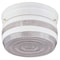 Boston Harbor Single Light Ceiling Fixture, 120 V, 60 W, 1-Lamp, A19 or CFL Lamp, White Fixture F13WH01-6859CL-3L - alternate 1