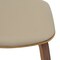 Leisuremod Modern Wooden Dining Chair, Walnut Color Frame in Light Brown, Clivo Collection CDWN-18LBR - alternate 6