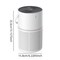 Edendirect 1250 sq.ft. HEPA Personal Air Purifier in White, with 3-layer Filter, 8H Timer, 3-level Speed ZR-QRAP010TKV02 - alternate 5