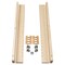 Century Components X-Bracket Rollout Shelf Kit, 2.5 in. W SIGXB250W - alternate 1