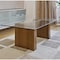 Fab Glass And Mirror Rectangle Tempered Glass Table Top 26in x 30in Clear, Wall Mirror, Safety Backing, Clear Finish 26x30RECT10THPETE-T - alternate 6