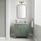 James Martin Vanities Chicago 30 in. Single Vanity, Smokey Celadon, w/ 3 CM Ethereal Noctis Silestone Top 503-V30-SC-3ENC - alternate 4