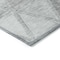 Homeroots 3' X 5' Gray Silver And Ivory Geometric Washable Indoor Outdoor Area Rug 583046 - alternate 6