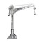 Oz Lifting Products 1500 lbs. Stainless Steel Davit Crane w/ stainless steel brake winch OZSS1500DAV - alternate 4