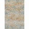 Homeroots 5' X 8' Gold Beige And Orange Abstract Washable Indoor Outdoor Area Rug 643572 - alternate 1