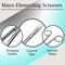 A2Z Scilab Mayo Dissecting Scissors 8 Inches, Curved Blades, Stainless Steel A2Z-ZR1144 - alternate 4
