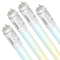 Luxrite 2FT LED Tube Light, T8, 8W=17W, 5CCT 3000K- 6500K, 960LM, 320Deg. Beam Angle, Fluorescent, 4PK LR34241 - alternate 1