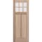 Doornmore CRF-P2G6, 37.75" x 98" ( 36" Door) Left Hand, Mahogany SDL 6 Lite Exterior Door CRF-P2G6-SW-3696_1_LI - alternate 1