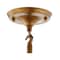 Jonathan Y Violetta 3-Light 19" Metal LED Pendant, Gold/White JYL9008A - alternate 6