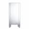 Homeroots 50in Silver Wood and Glass Three Drawer Credenza with Two Doors 401707 - alternate 4