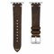 Elegani Vintage Oil Leather Band Compatible with Apple Watch 41mm, Brown, Rose Gold Buckle LOT2-BRN-RGD-41 - alternate 1