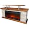 Lifesm 60-in. Faux Stone Media Fireplace Heater with Remote Control ZCFP1032US - alternate 4
