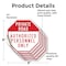 Signmission Private Road Authorized Personnel O, 6 inch X 6 inch, Vinyl Decal, 5PK OC-D-5PACK-6-168 - alternate 4