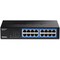 Trendnet 16 Port Gig Desktop Switch TEGS17D - alternate 4