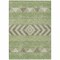 Homeroots 10' X 14' Green Taupe And Ivory Southwestern Washable Indoor Outdoor Area Rug 613902 - alternate 6