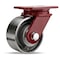 Hamilton ForgeMaster Swivel Caster, 6" x 2-1/2" Forged Steel Wheel, 3/4" Precision Tapered Roller Bearings S-FM-6FST - alternate 1