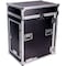 Deejay Led Fly Drive Case 14u Space Slant Mixer Rack / 16u Space Vertical Rack System with Full AC Door with C TBH14M16UW - alternate 3