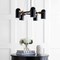 Jonathan Y Eugenio 24.5 in. Adjustable Metal LED Chandelier, Black/Brass Gold JYL6119A - alternate 8