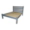 Homeroots Gray Solid Wood Twin Bed Frame 546739 - alternate 6