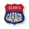 Signmission Sean's Garage, 18 Inch X 18 Inch, Plastic Sign SHI-P-18-383-SEAN - alternate 1