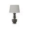 Monarch Specialties Lighting, 28"h, Table Lamp, Grey Resin, Grey Shade, Transitional I 9922 - alternate 1