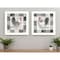 Homeroots Set Of Two Black And White Rooster White Framed Print Wall Art, 2PK 405683 - alternate 3