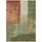 Homeroots 8' X 10' Green Copper And Beige Abstract Washable Indoor Outdoor Area Rug 603728 - alternate 5