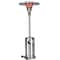 Homeroots 40000 BTU Silver Steel Propane Cylindrical Pole Standing Patio Heater 480585 - alternate 5