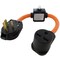 Ac Works 6-50P to 6-30R Adapter, 1.5 ft, 30A Breaker-Protected, Heavy-Duty STW S650ICB630 - alternate 1