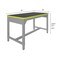 Diversified Spaces Lab Workbench, Top 60"x30" Charcoal/Lime AMS6030LCLS - alternate 3