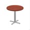 Correll Round Cafe Table, 30 in W, 30 in L, 29 in H, Particleboard Top, Cherry SXT30R-21-98-21 - alternate 1