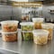 Eco Harmony Products Deli Container Cup with Lid, Clear Plastic, 32oz, 500PK 804534 - alternate 5