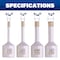 Marshalltown Arranged Diamond Tools Fixture Kit, 4 Diamond Hole Saws, 1 Drill Adapter, 1 Heavy-Duty Aluminum DTTSTC - alternate 6