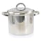 Oster Sangerfield 5 Quart Stainless Steel Pasta Pot with Strainer Lid and Steamer Basket 130010.03 - alternate 6