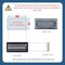 Sierra Grates 4 in. H X 10 in. W Powder Coat Steel, Granite Grey Floor Register VEC410-GRY - alternate 3