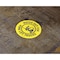 Brady Floor Safety Sign, 17in Dia x 0.011in D, Polyester 104501 - alternate 2