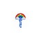 Lucky Line Rainbow Key Shapes Decorative House Key - SC1 B148S - alternate 5