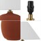 Jonathan Y Delphi 18.25" Minimalist Scandinavian Resin/Iron LED Table Lamp, Matte Wine Red, 2PK JYL5600C-SET2 - alternate 6