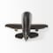 Homeroots Gray Metal Fighter Plane Sculpture 392440 - alternate 4