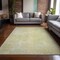 Homeroots 3' X 5' Gold Abstract Washable Non Skid Indoor Outdoor Area Rug 564254 - alternate 7