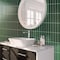 Apollo Tile Arte 1.97 in. x 7.87 in. Glossy Green Ceramic Subway Wall and Floor Tile 5.38 sq. ft./case, 50PK RID88LRLGLA - alternate 7