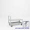 Pucel Single Handle Heavy Duty Truck, 24 in D x 48 in W x 36 in H, Gray 24-TR-48S - alternate 1