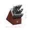 Henckels Statement Self-Sharpening Knife Set with Block, 14-piece, Dark Brown, Stainless Steel 1013676 - alternate 6