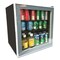 Avanti Refrigerator/Beverage Cooler, 1.6 Cu. Ft., 18.25 x 17.25 x 20, Black/Platinum Trim Glass Door ARBC17T2PG - alternate 1